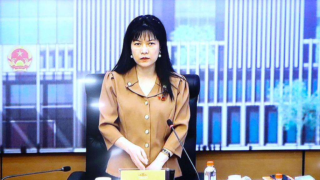 Ủy ban bầu cử xã Ea Kiết dự Hội nghị trực tuyến toàn quốc tập huấn một số nội dung về phần mềm phục vụ công tác bầu cử